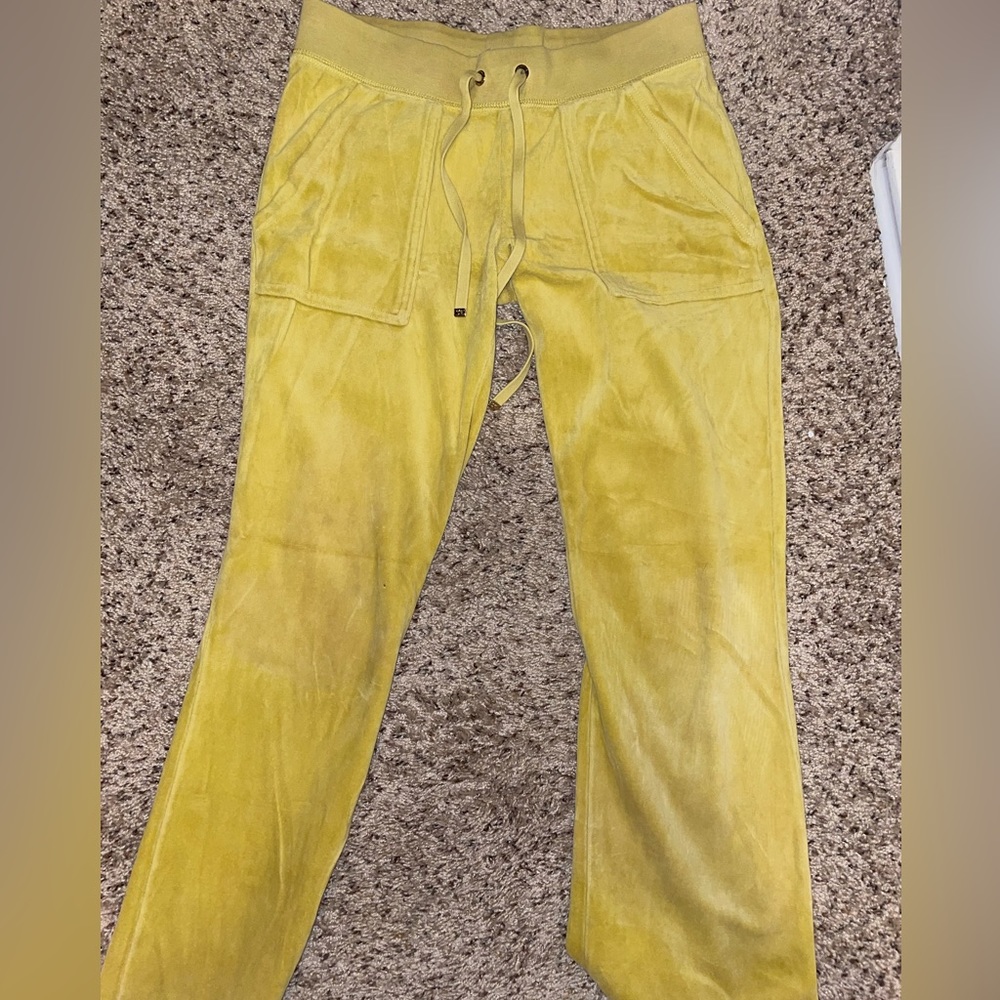Juicy Couture Yellow Bottoms 🍋